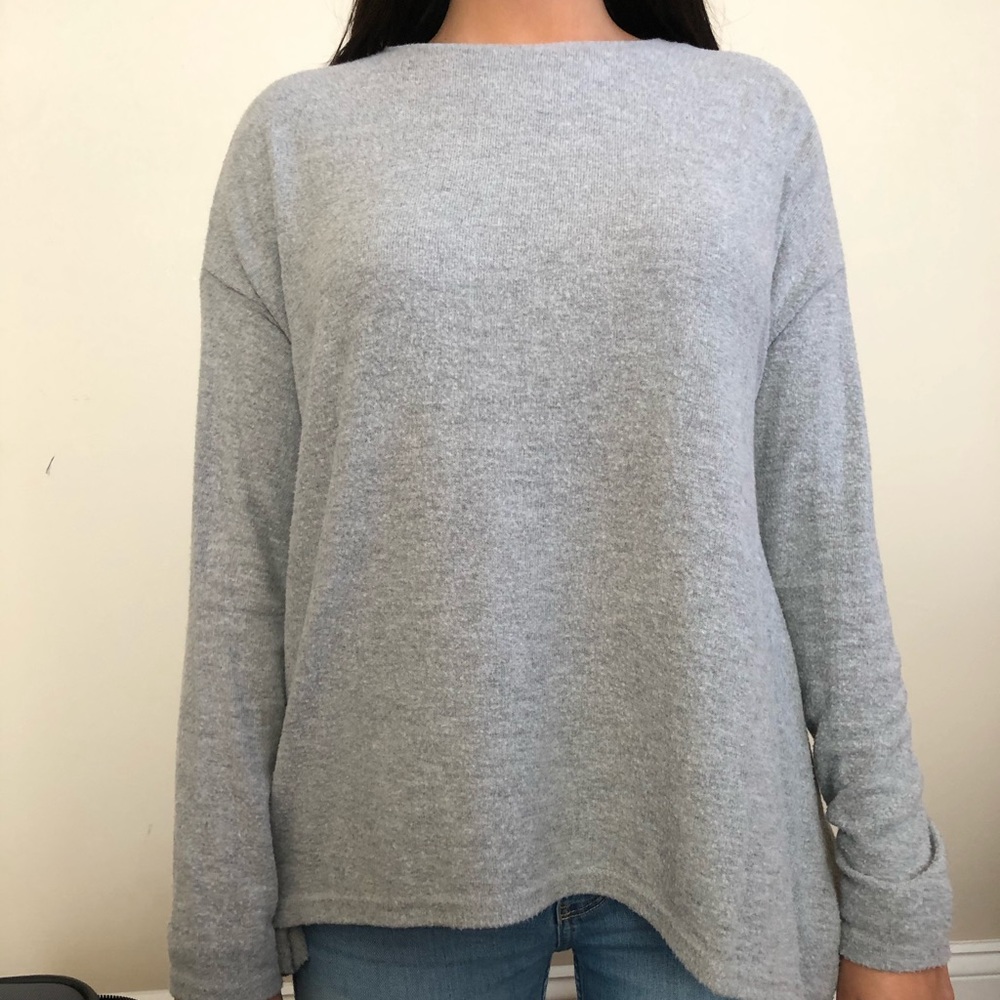 Cozy Gray Sweater